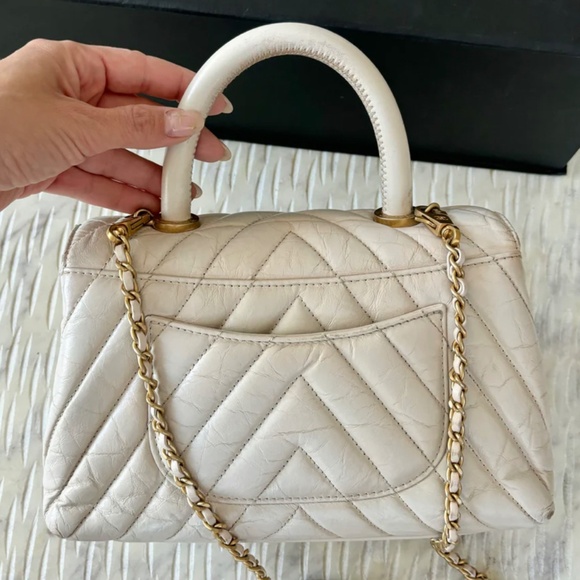Authentic Chanel Coco Handle Bag - Picture 8 of 15